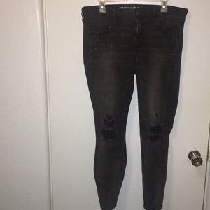 American Eagle distressed jeans
